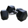 Гантели DFC гексаг. обрезиненная пара DB001-15 кг